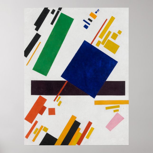 Kazimir Malevich Suprematismus Zusammensetzung Poster (Vorne)