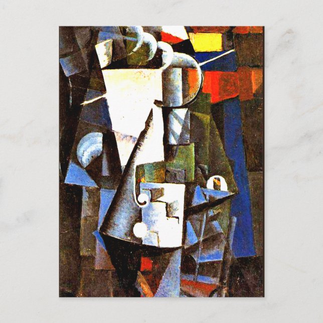 Kazimir Malevich, Vanity Box, Postkarte (Vorderseite)