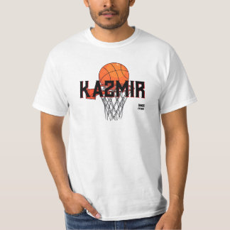 Kazmir Men White Graphic T Shirt