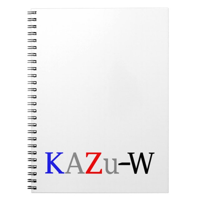 KAZu-W Notizblock (Vorderseite)