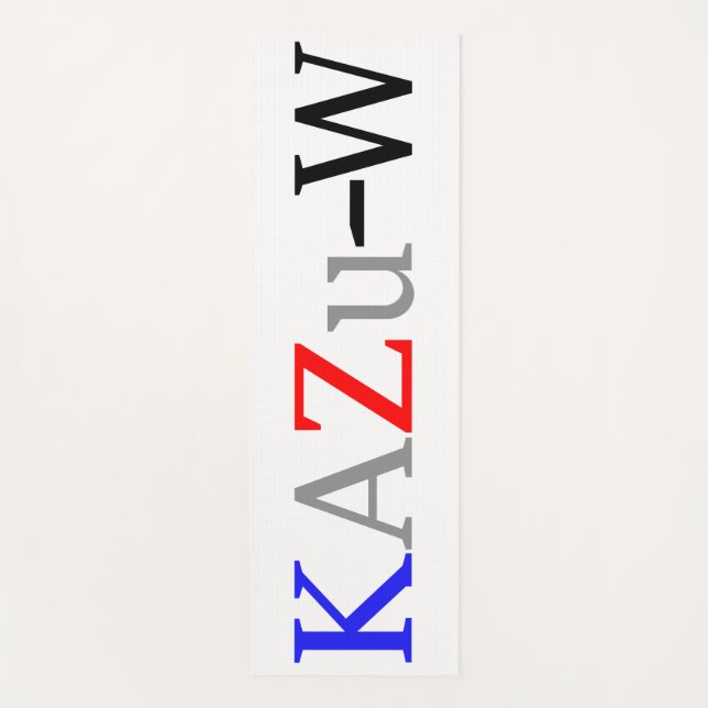 KAZu-W Yogamatte (Vorderseite)