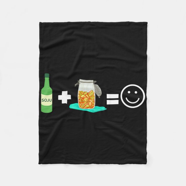 Kbbq Grillen Kimchi Ramen 1 Fleecedecke (Vorderseite)
