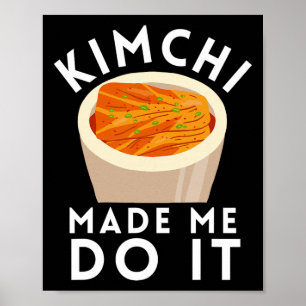 Kbbq Grillen Kimchi Ramen Poster