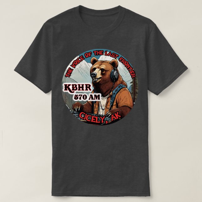 KBHR Bär DJ TShirt (Design vorne)