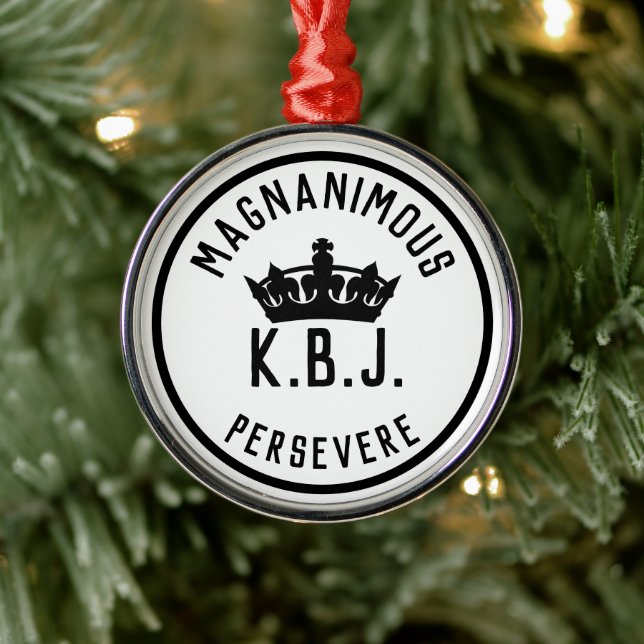 KBJ-Gedenkveranstaltung Ornament Aus Metall (Baum)