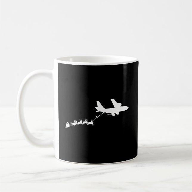 Kc135 Stratotanker Santa's Sleigh Kaffeetasse (Links)