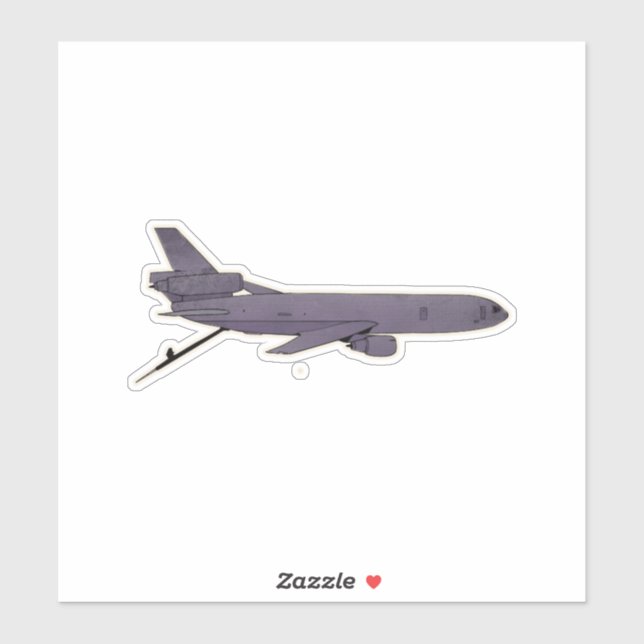 KC-10, Extender, Tankflugzeug Aufkleber (Blatt)