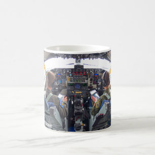 KC-135R STRATOTANKER COCKPIT KAFFEETASSE