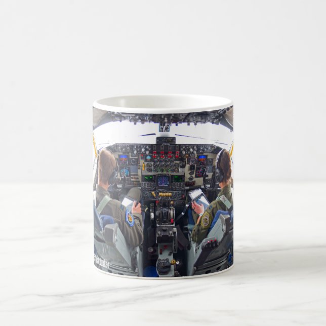 KC-135R STRATOTANKER COCKPIT KAFFEETASSE (Mittel)