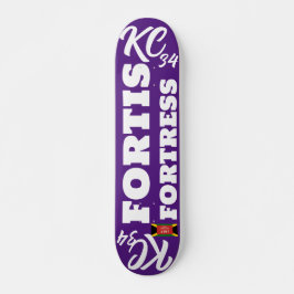KC 34 OFFIZIELL 7 3/4" Skateboard Deck