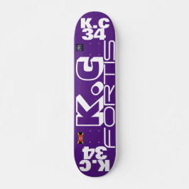 KC 34 OFFIZIELL 7 3/4" Skateboard Deck
