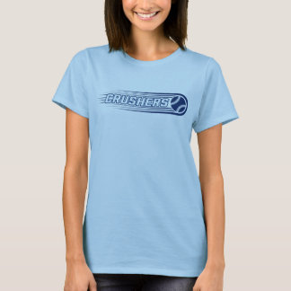 KC Crushers Ball mit Linien Women's T - Shirt