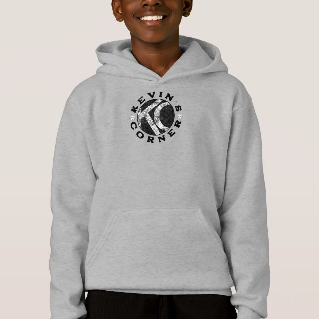 KC Emblem mit Gizmo Der Maltipoo Welpe Hoodie (Vorderseite)
