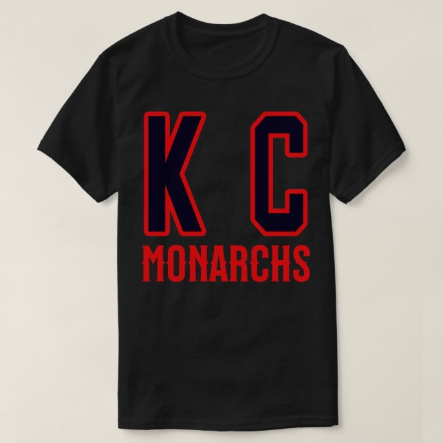 KC Kansas City Monarchs Negro League Baseball T-Shirt (Design vorne)