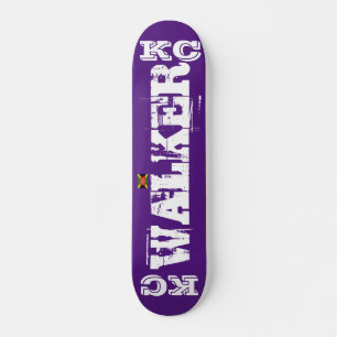 KC WALKER Skateboard, 7¾" Deckbrett Skateboard