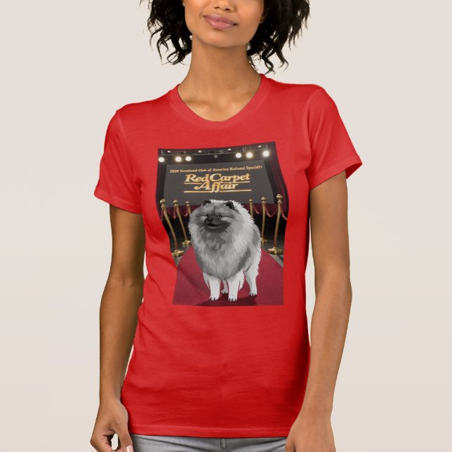 KCA 2026 Keeshond National Women's T-Shirt (Vorderseite)