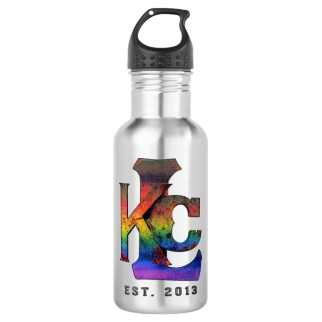 KCL Wasserflasche Edelstahlflasche (Vorderseite)