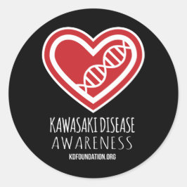 KD-Aufkleber Runder Aufkleber