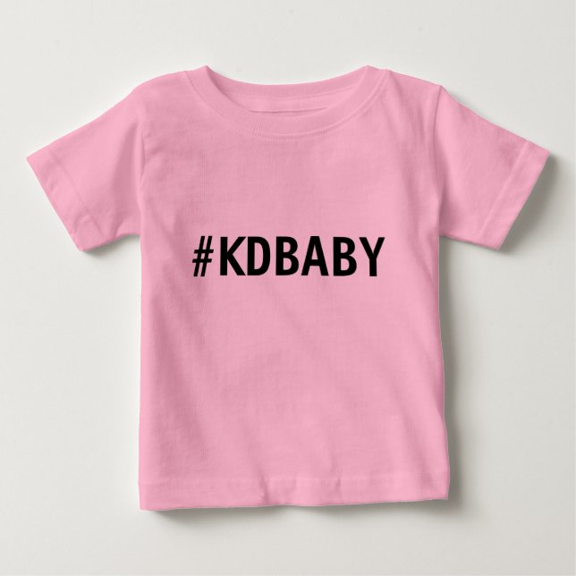 KD Baby Pink Tutu T-shirt (Vorderseite)