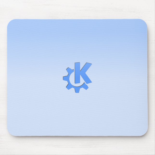 KDE Blau Mousepad (Vorne)