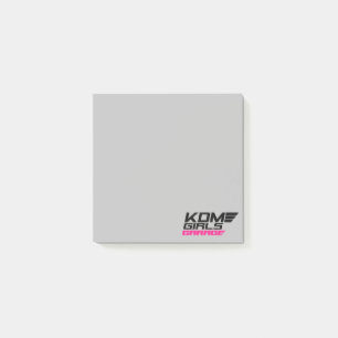 KDM GIRLE POST-IT KLEBEZETTEL