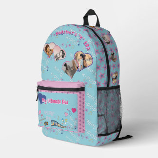 Kdrama Kpop Bias Idol Korean Fan 4 Fotos individue Bedruckter Rucksack