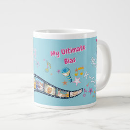 Kdrama Kpop Lieblings-Idol koreanische Typografie Jumbo-Tasse