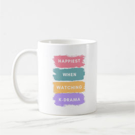 Kdrama Lettering Coffee Mug for Korean Drama Lover Kaffeetasse