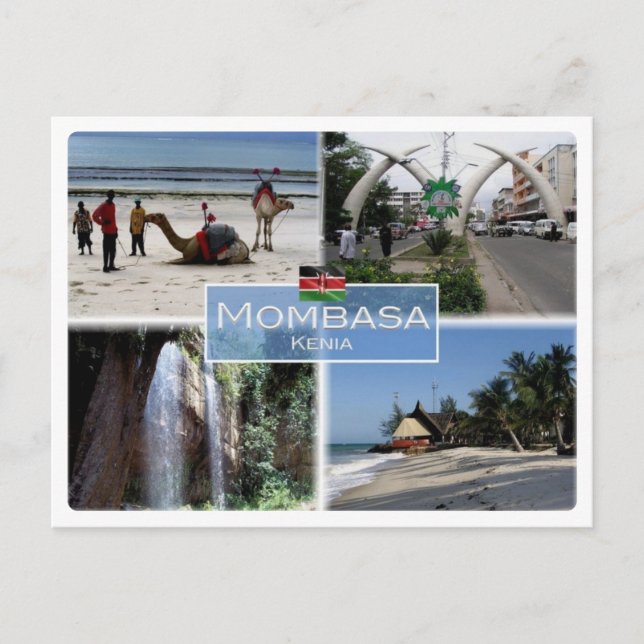 KE Kenya - Mombasa - Postkarte (Vorderseite)