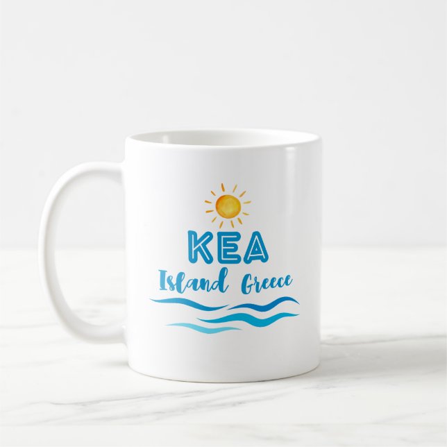 KEA Island Griechenland Kaffeetasse (Links)