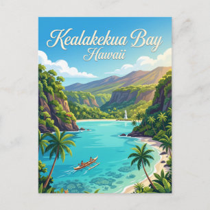 Kealakekua-Bucht Hawaii Postkarte