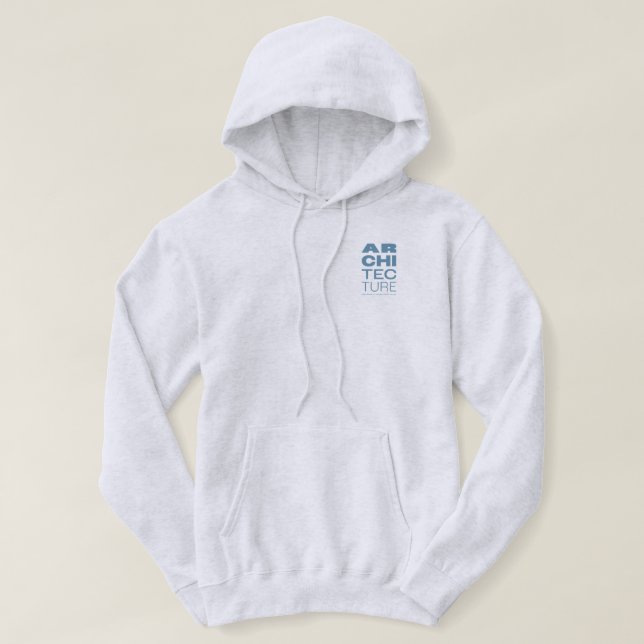 Kean MGC Architecture Basic Hooded Sweatshirt (Design vorne)