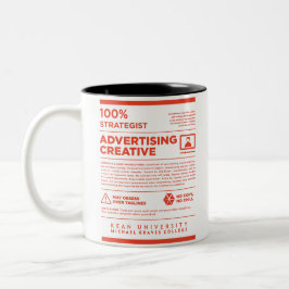 Kean MGC Care Label Werbemug Zweifarbige Tasse