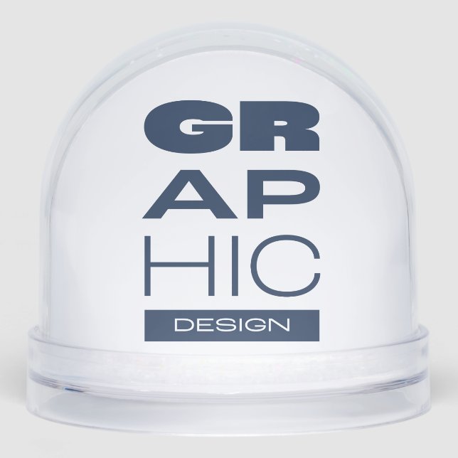 Kean MGC Graphic Design Schneekugeln (Vorderseite)