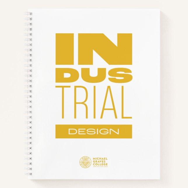 Kean MGC Industrial Design Spiral Notebook Notizbuch (Vorderseite)