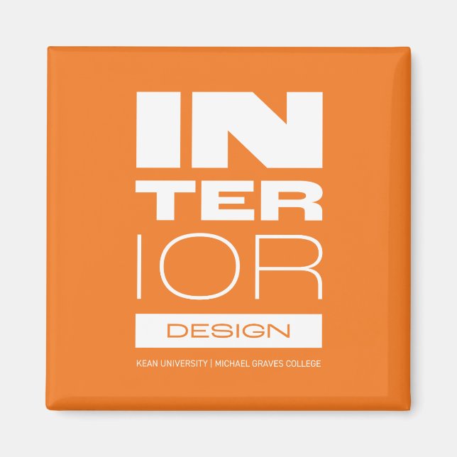 Kean MGC Interior Design Magnet (Vorne)