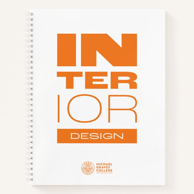 Kean MGC Interior Design Spiral Notebook Notizbuch (Vorderseite)
