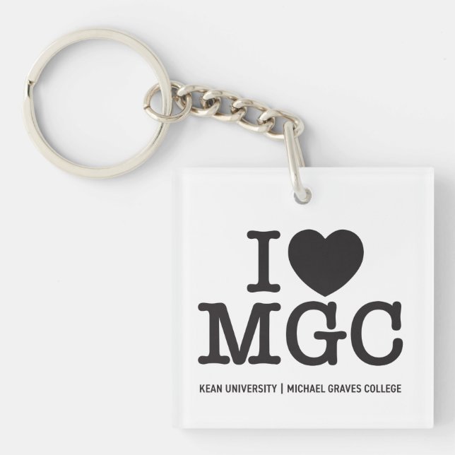 Kean MGC Michael Graves College Schlüsselanhänger (Vorderseite)