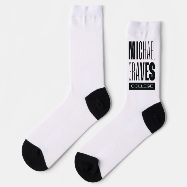 Kean MGC Michael Graves Socken (Linkes Detail)