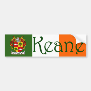 Keane Coat of Arms Autoaufkleber