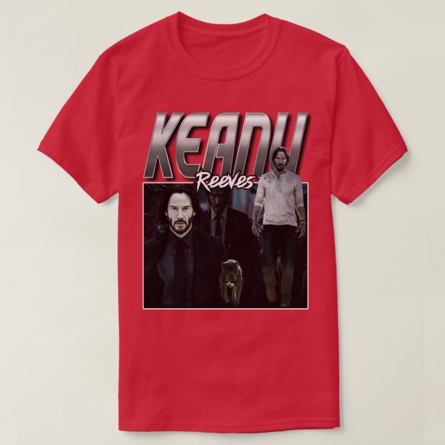 Keanu Reeves Classic T-Shirt (Design vorne)