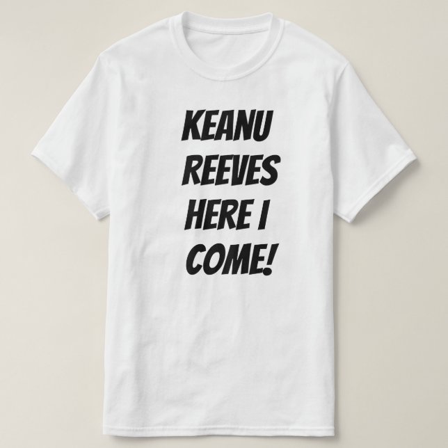 Keanu Reeves T-Shirt (Design vorne)
