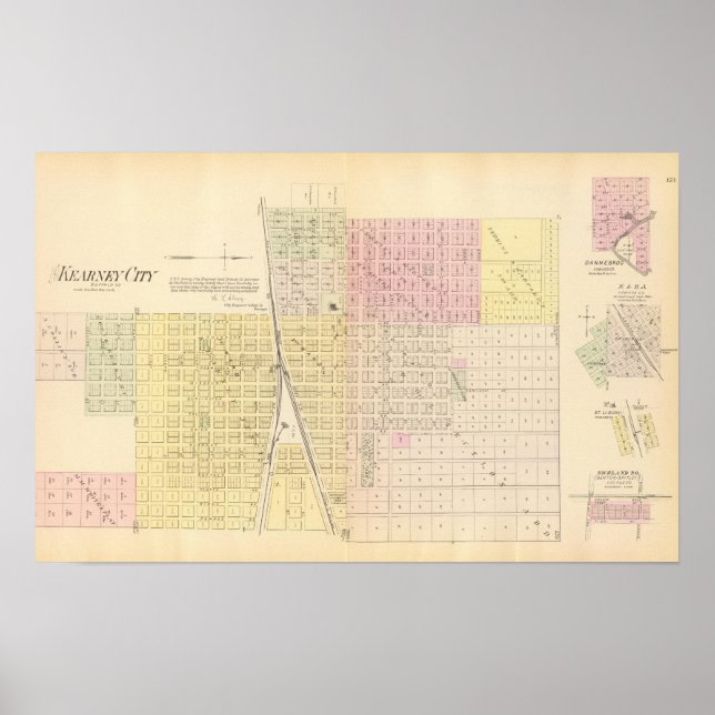 Kearney City, Nebraska Poster (Vorne)