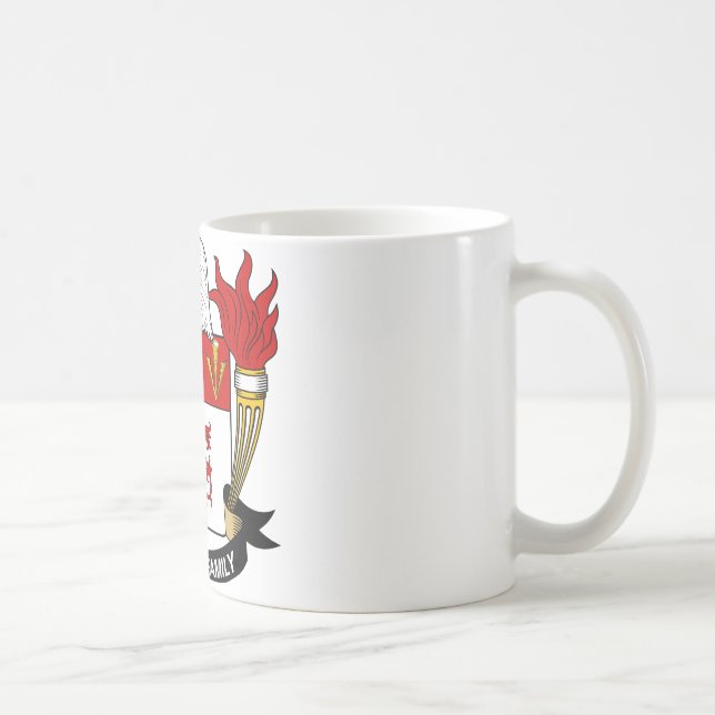 Kearney Familienwappen Kaffeetasse (Rechts)
