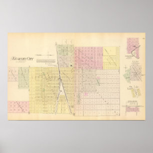 Kearney Stadt, Nebraska Poster