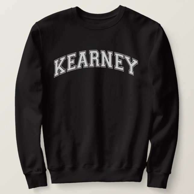 KEARNEY University Style Sweater America Uni Sweatshirt (Design vorne)