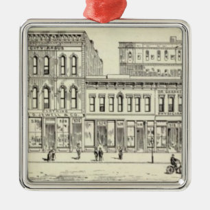 Kearny, Kalifornien- und Sacramentoostseite Ornament Aus Metall