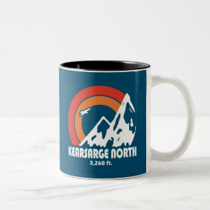 Kearsarge North New Hampshire Sun Eagle Zweifarbige Tasse