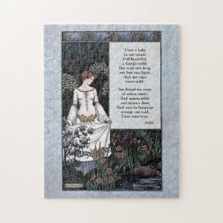 Keats "La Belle Dame" Puzzle Viktorianisch Art