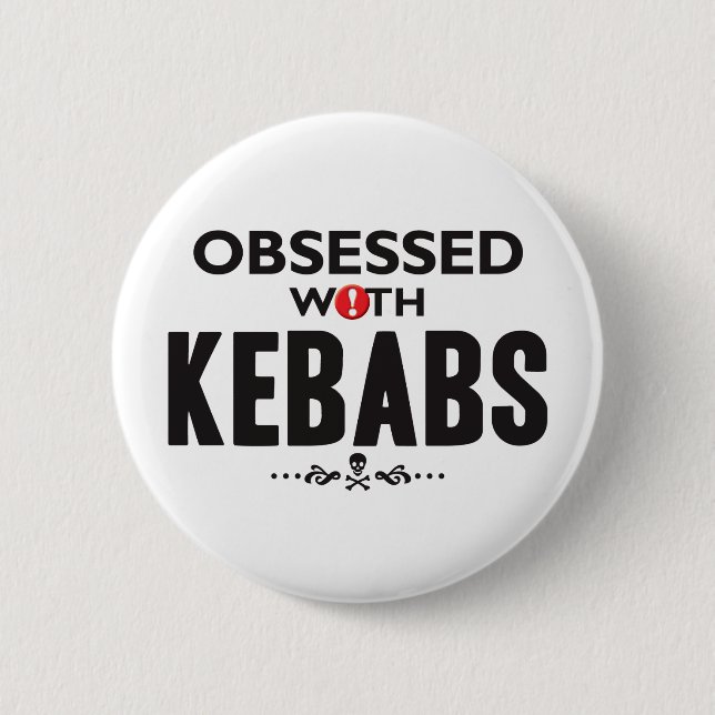 Kebabs war besessen button (Vorderseite)